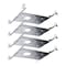 Luxrite Shallow Recessed Housing Mounting Plate 3-4-6 Inch LED Recessed Kits Extendable Bars ETL 4-Pack LR41002-4PK - alternate 1